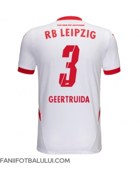 RB Leipzig Lutsharel Geertruida #3 Tricou Fotbal Replică 2024-25 Barbati Acasa